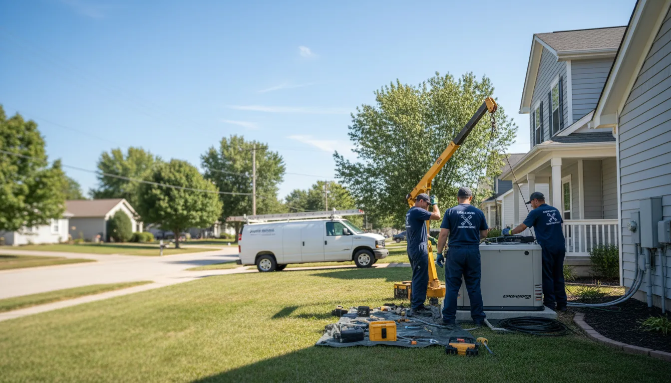 Generator Installation in Saddle Brook, NJ near me